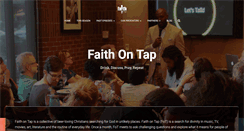 Desktop Screenshot of faithontap.com